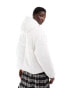 Nike classic puffer jacket in off white Sail/(Black), XL - фото #4