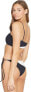 LSpace 273381 Women Color-Block Dani Classic Bottoms Black/Cream XS