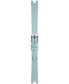 ფოტო #4 პროდუქტის Women's Swiss Bellissima Light Blue Leather Double Wrap Strap Watch 26mm