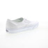 Фото #16 товара Vans Authentic VN000EE3W00 Mens White Canvas Lifestyle Sneakers Shoes