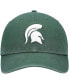 Фото #3 товара Men's Green Michigan State Spartans Clean Up Logo Adjustable Hat