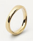 Фото #4 товара Fine gold plated silver ring PIROUETTE gold ring AN01-462