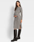 ფოტო #1 პროდუქტის Women's Geo Jacquard Knit Dress