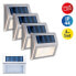 Фото #23 товара LED-Solar Wegeleuchte Wismar 4er-Set