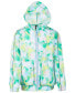 ფოტო #1 პროდუქტის Big Girls Spray Abstract-Print Convertible Full-Zip Hooded Jacket, Created for Macy's