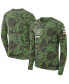 ფოტო #2 პროდუქტის Men's Camo LSU Tigers Military-Inspired Long Sleeve T-shirt