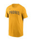 Фото #3 товара Men's Fernando Tatis Jr. Gold San Diego Padres Name and Number T-shirt