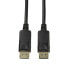 Фото #2 товара LogiLink CV0077 - 10 m - DisplayPort - DisplayPort - Male - Male - Black