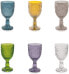 Фото #1 товара Villa d'Este Home Tivoli 5903650 Marrakech Set of 6 Glasses 280 ml Assorted