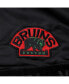 Фото #5 товара Men's x Ty Mopkins Black Boston Bruins Black History Month Varsity Full zip Jacket