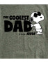 Фото #5 товара Hybrid Apparel Peanuts Dad Mens Short Sleeve Tee