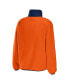 ფოტო #2 პროდუქტის Women's Orange Denver Broncos Polar Fleece Raglan Full-Snap Jacket