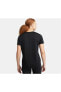 Фото #2 товара Dri-FIT One Kısa Kollu Kadın Koşu Tişört, Kadın Siyah T-Shirt