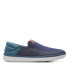 Фото #1 товара Clarks Cantal 26166493 Mens Purple Canvas Lifestyle Sneakers Shoes