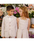 Фото #7 товара Платье для малышей Hope & Henry сиреневое с запахом ванили