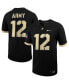 Фото #4 товара Men's #12 Black Army Black Knights Untouchable Football Jersey