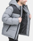 Фото #3 товара Men's Mixed-Media Puffer Coat, Created for Macy's