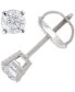 ფოტო #1 პროდუქტის Certified Diamond Stud Earrings (1 ct. t.w.) in 14k White Gold