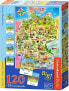 Фото #1 товара Clementoni Puzzle Edukacyjne - Deutschlandkarte (E-180)