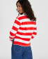 ფოტო #2 პროდუქტის Women's Cotton Long-Sleeve Rugby Shirt, Created for Macy's