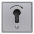 Фото #1 товара Berker 4450 - Key-operated switch - Grey - Metal - Plastic - IP44 - 250 V - 75 mm