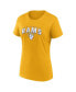 ფოტო #5 პროდუქტის Women's Royal, Gold Los Angeles Rams Fan T-shirt Combo Set