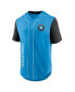 ფოტო #2 პროდუქტის Branded Men's Blue Charlotte FC Balance Fashion Baseball Jersey