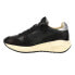 Фото #5 товара Diadora Venus Glitter Dirty Lace Up Womens Black Sneakers Casual Shoes 178588-8