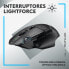 Logitech G G502 X LIGHTSPEED Wireless Gaming Mouse - Right-hand - Optical - RF Wireless - 25600 DPI - Black
