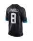 Men's Mark Brunell Black Jacksonville Jaguars Game Retired Player Jersey