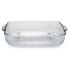 Set of Oven Dishes 1690037 Transparent Crystal 1 L (2 Units)