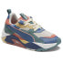 Фото #2 товара Puma RsTrck Re:Escape Lace Up Mens Multi Sneakers Casual Shoes 39225401