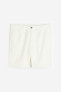 Фото #4 товара Regular Fit Linen-blend Shorts