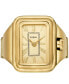 ფოტო #2 პროდუქტის Women's Raquel Two-Hand Gold-Tone Stainless Steel Ring Watch 14mm