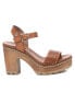 ფოტო #1 პროდუქტის Women's Casual Heeled Platform Sandals By