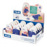 Фото #1 товара MILAN Display Box 24 Erasers Oval With Cover Magic Special Series