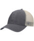ფოტო #1 პროდუქტის Men's Charcoal, Natural Flagship MVP Snapback Hat