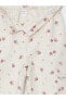 Фото #7 товара LCW baby Beli Lastikli Çiçekli Kız Bebek Kargo Pantolon