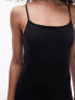 Фото #3 товара Topshop seamless square neck unitard in black