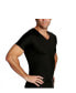Фото #3 товара Insta Slim Men's Compression Short Sleeve V-Neck T-Shirt