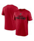 Фото #2 товара Men's Red Atlanta Falcons Legend Community Performance T-shirt