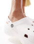 Crocs Classic Platform Clogs In White