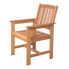 Фото #1 товара Садовое кресло Kate 57,5 x 65,5 x 89 cm Натуральный древесина акации