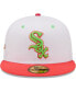 Фото #3 товара Men's White, Coral Chicago White Sox 2003 MLB All-Star Game Strawberry Lolli 59FIFTY Fitted Hat