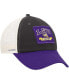 Men's Charcoal LSU Tigers Objection Snapback Hat