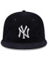 Men's Navy New York Yankees Throwback Corduroy 59FIFTY Fitted Hat