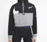 Фото #4 товара Толстовка женская Nike Pro Get Fit Dri-FIT черно-серая