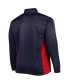 Фото #2 товара Куртка Profile для мужчин New England Patriots синего цвета с квартальной молнией