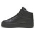 Фото #3 товара Puma Carina Street Mid Perforated Platform Womens Black Sneakers Casual Shoes 3