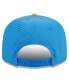 Men's Powder Blue, Gold Los Angeles Chargers Headline 9FIFTY Snapback Hat - фото #2